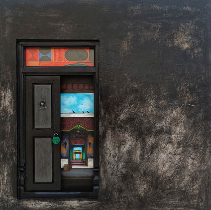 Door Series 23, K.R. Santhana Krishnan, Internal - Artisera