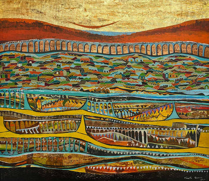 The Saffron Sea, Vinita Karim, Scale - Artisera