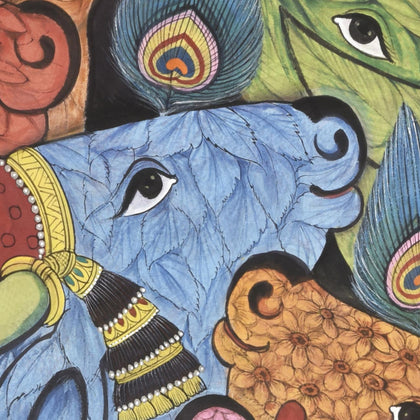 Group of Cows - 13, Pushkar Lohar, Ethnic Art - Artisera