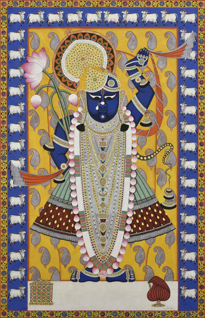 Shrinathji - 36, Nitin & Nilesh Sharma, Ethnic Art - Artisera