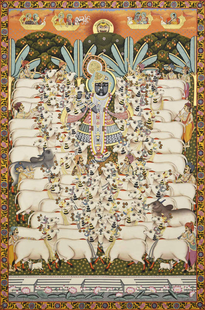 Gopashtami - 01, Nitin & Nilesh Sharma, Ethnic Art - Artisera