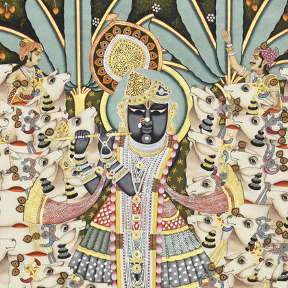 Gopashtami - 01, Nitin & Nilesh Sharma, Ethnic Art - Artisera