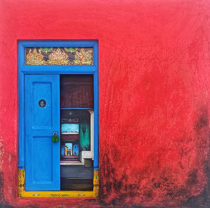 Door Series 24, K.R. Santhana Krishnan, Internal - Artisera