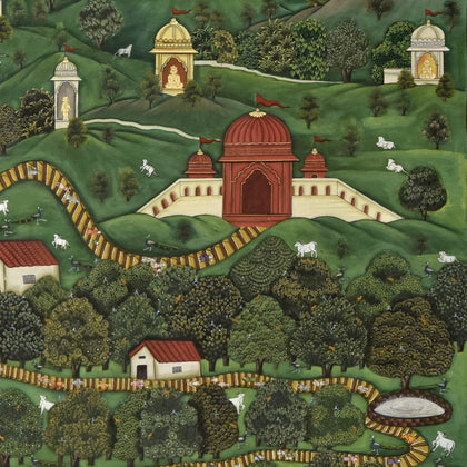 Shri Sammed Shikharji, Nemichand, Ethnic Art - Artisera