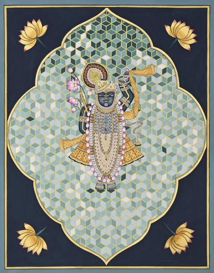 Shrinathji - 37, Nemichand, Ethnic Art - Artisera