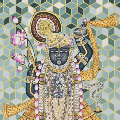 Shrinathji - 37, Nemichand, Ethnic Art - Artisera