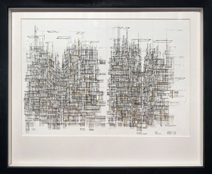 City: Moods and Metaphors 36, Praveen Kumar, Internal - Artisera