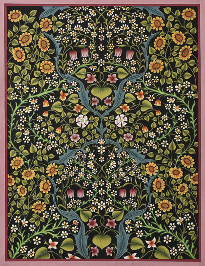 Floral Bouquet - 06, Nemichand, Ethnic Art - Artisera