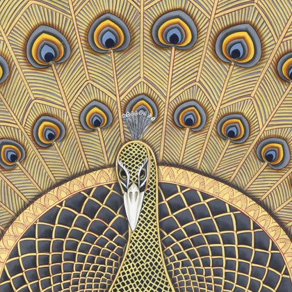 Peacocks - 05, Nemichand, Ethnic Art - Artisera
