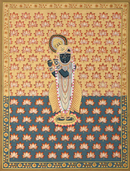 Shrinathji - 34, Nemichand, Ethnic Art - Artisera