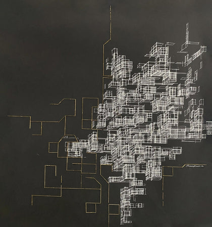 City: Moods and Metaphors 39, Praveen Kumar, Internal - Artisera