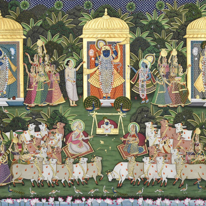 Teen Darshan - 06, Nemichand, Ethnic Art - Artisera