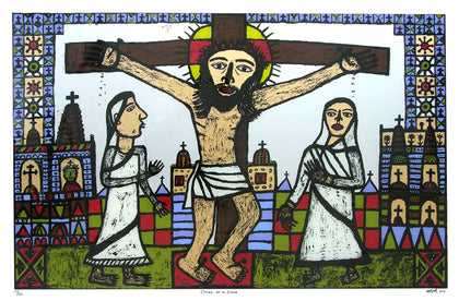 Christ on a Cross, Madhvi Parekh, Archer Art Gallery - Artisera