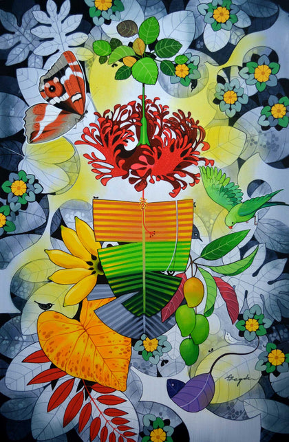 Gods in Nature - Sumukha 04, Ganapati Hegde, Forms of Faith - Artisera