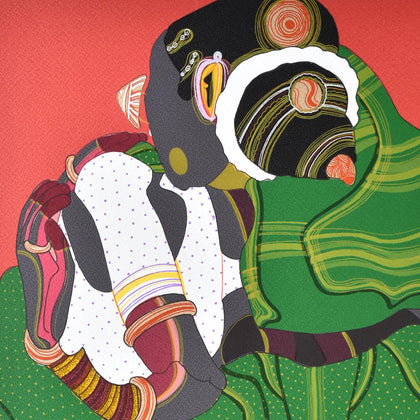 Woman in Green and White, Thota Vaikuntam, Archer Art Gallery - Artisera