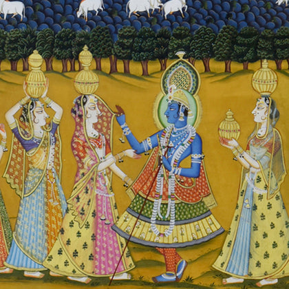Maha Daan Leela, Nemichand, Ethnic Art - Artisera