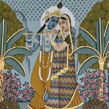 Radha Krishna - 12, Nitin and Nilesh Sharma, Ethnic Art - Artisera