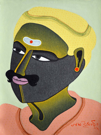 Telangana Man - II, Thota Vaikuntam, Archer Art Gallery - Artisera