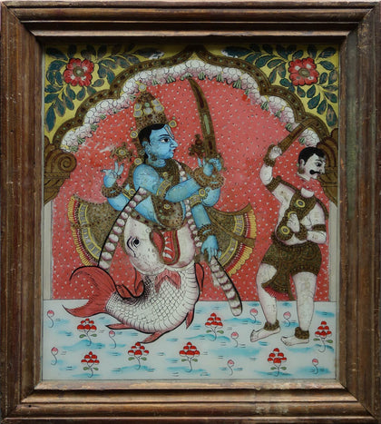 Matsya - 02, , Phillips Reverse Glass - Artisera