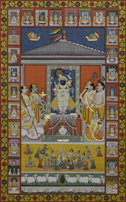 Janmashtami Mahotsav, Nitin and Nilesh Sharma, Ethnic Art - Artisera