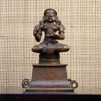 Seated Devi, , Navrathans Antique Art - Artisera