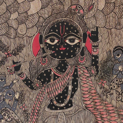 Madhubani - Untitled AKJ 03, A Kumar Jha, Gallery Ragini - Artisera