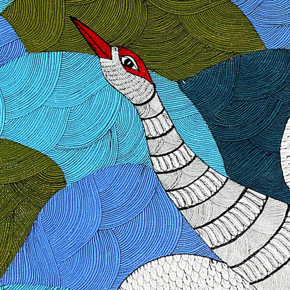 Gond - Untitled 97, Japani Shyam, Arts of the Earth - Artisera