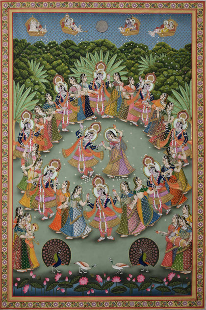Raas Leela - 11, Nitin and Nilesh Sharma, Ethnic Art - Artisera