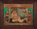 Bala Krishna with Yashoda and Attendants