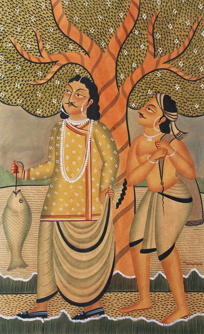 Kaatla Macher Kalia, Anwar Chitrakar, Emami Chisel Art - Artisera