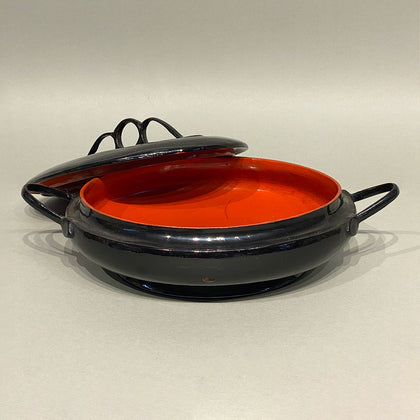 Burmese Lacquer Serving Dish, , Burmese Lacquerware - Artisera