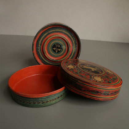 Burmese Lacquer Betel Box 09, , Burmese Lacquerware - Artisera