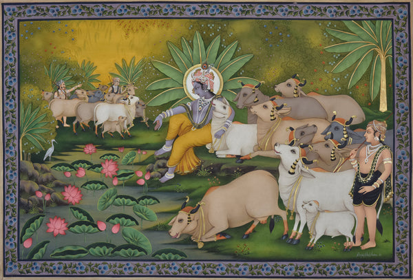 Krishna with Cows - 06 – Artisera