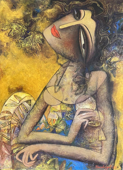 Untitled DB15, Dhrubajyoti Baral, Mixed Bag - Artisera