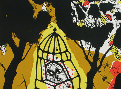 Banaras in Yellow, Manu Parekh, Archer Art Gallery - Artisera