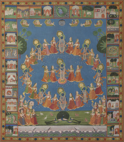 Raas Leela - 07, Nemichand, Ethnic Art - Artisera