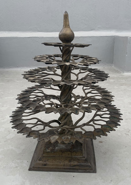 Kalpavriksha (Tree of Life) Lamp, , Ritual Lamps - Artisera