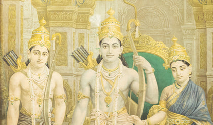 Ram, Sita, Laxman and Hanuman - 02, G.V. Venkatesh Rao, Balaji Art - Artisera