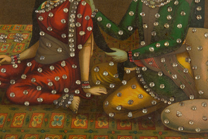 Krishna, Radha and Rukmini, , Balaji Art - Artisera
