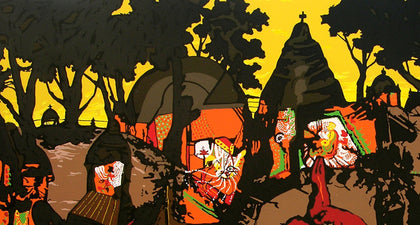 Banaras in Summer, Manu Parekh, Archer Art Gallery - Artisera