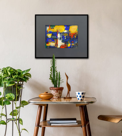 City: Moods and Metaphors 21, Praveen Kumar, Internal - Artisera