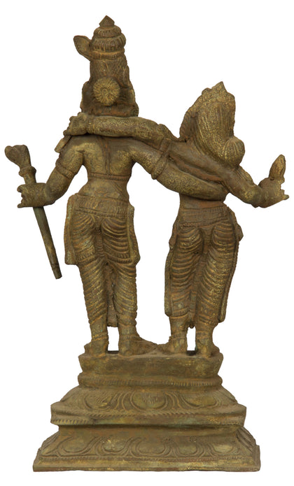 Radha Krishna, , Lost Wax Bronze Sculptures - Artisera