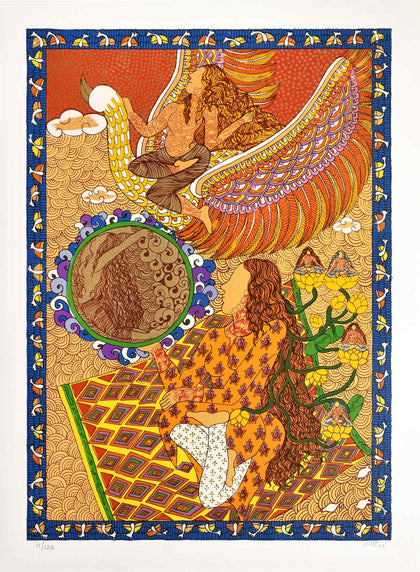 Golden Womb Series of Flight, Seema Kohli, Archer Art Gallery - Artisera