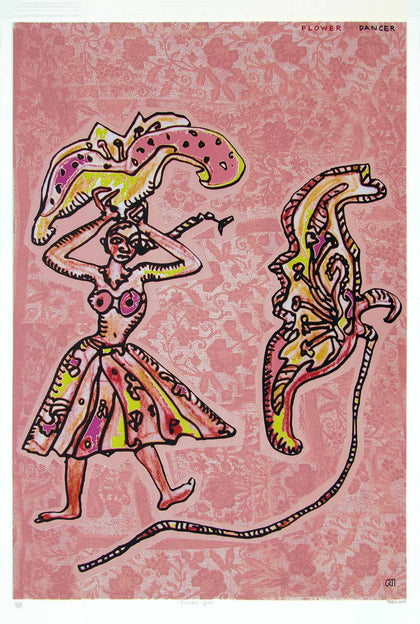 Flower Dancer, Jogen Chowdhury, Archer Art Gallery - Artisera