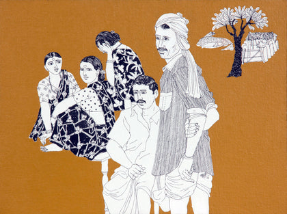 Untitled LA04, Laxman Aelay, Internal - Artisera