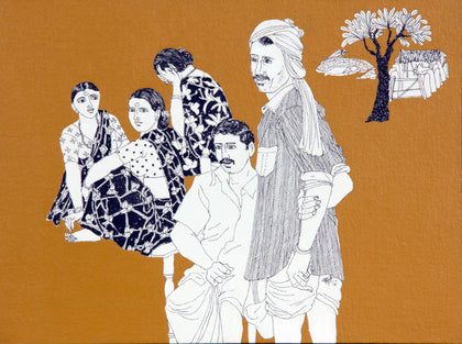 Untitled LA04, Laxman Aelay, Internal - Artisera