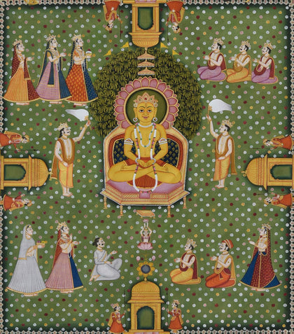 Jain Tirthankar, Narendra Kumar, Ethnic Art - Artisera