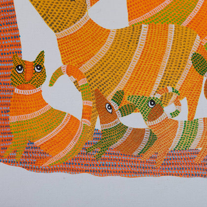 Gond - Untitled DS28, Dhavat Singh, Gallery Ragini - Artisera