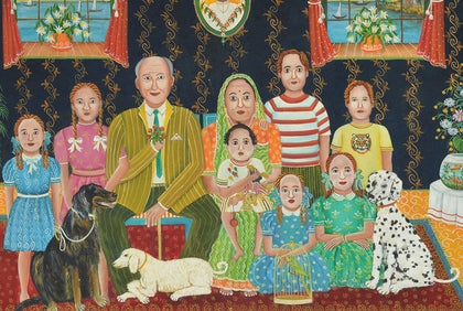 Grandparents, Nayanaa Kanodia, Archer Art Gallery - Artisera