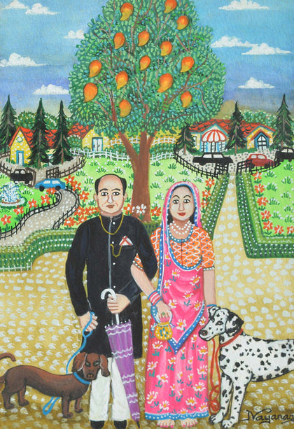 Evening Stroll, Nayanaa Kanodia, Archer Art Gallery - Artisera